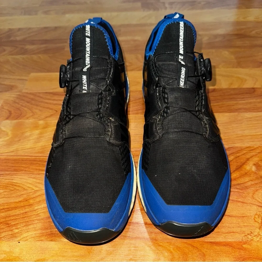 Rare Adidas White Mountaineering x Terrex Agravic Boa Black Royal Size 12